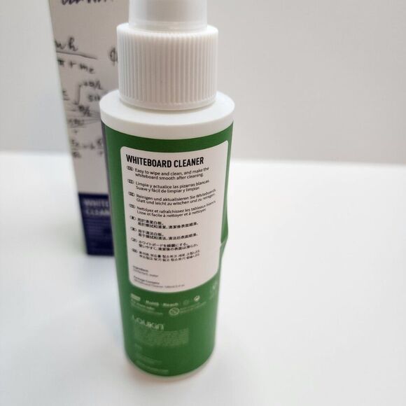 Dry Erase Board Cleaner + 8 Magnetic Dry Erasers | Classroom Teacher Supplies - Picture 2 of 5